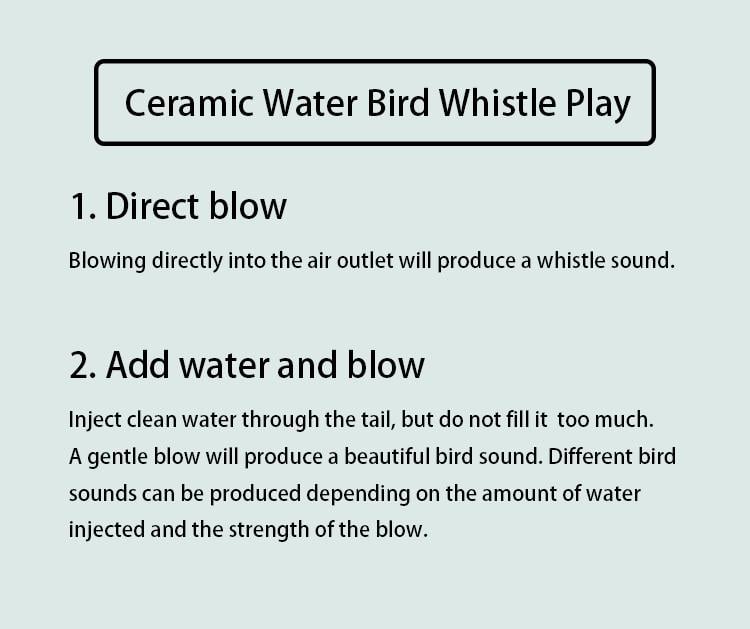 ⏰Sista 6 timmarna Rea: Spara 50 % – 🔥6 st keramiska vattenfågelvisslor