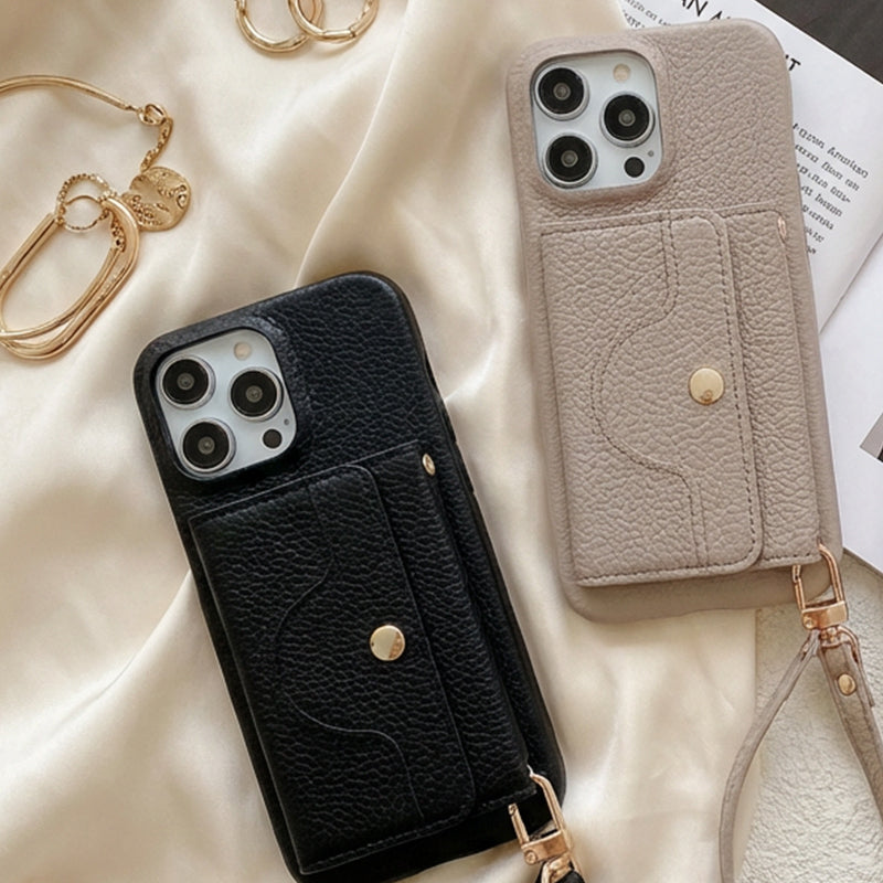 🔥Skyddande rosa mobilskal med spegel och handledsre